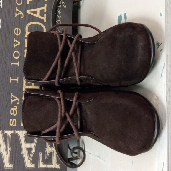 BROWN AEROSOLES BOOTIES - Picture 4 of 13